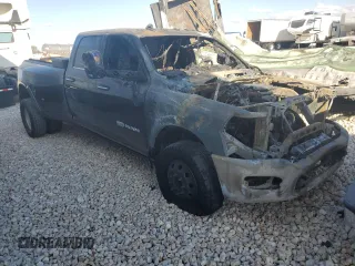 2019 Ram 3500 Longhorn with VIN 3C63RRKL9KG691923, listed as a Copart auction lot 77460594 with 0 mi miles and Non Repairable. Bid and sale history available at carsss.com. Image 4.