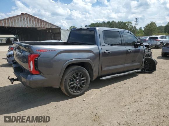 2023 Toyota Tundra 2WD SR5 with VIN 5TFLA5AB4PX027355, listed as a Copart auction lot 71732894 with 18,924 mi miles and Salvage Title. Bid and sale history available at carsss.com. Image 3.
