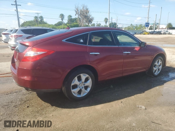 2010 Honda Accord Crosstour EX-L with VIN 5J6TF2H57AL010526, listed as a Copart auction lot 70726954 with 176,095 mi miles and Salvage Title. Bid and sale history available at carsss.com. Image 3.