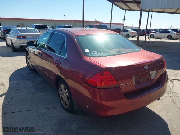 2006 Honda Accord Sdn LX SE with VIN 1HGCM56306A023878, listed as a IAAI auction lot 41619429 with 1 miles. Bid and sale history available at carsss.com. Image 3.
