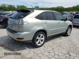 2007 Lexus RX 350 with VIN 2T2HK31U37C046692, listed as a Copart auction lot 55121165 with 252,683 mi miles and Salvage title. Bid and sale history available at DreamBid. Image 3.
