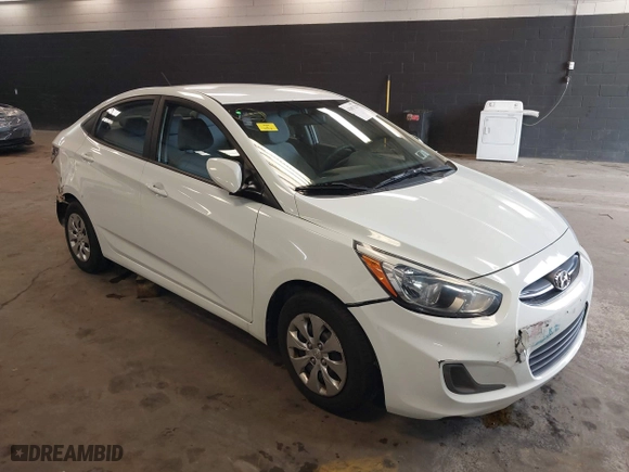 2015 Hyundai Accent GLS with VIN KMHCT4AE8FU876771, listed as a IAAI auction lot 42007229 with 63,484 mi miles. Bid and sale history available at carsss.com. Image 1.