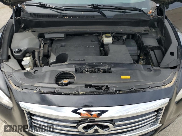 2015 Infiniti QX60 with VIN 5N1AL0MM7FC505979, listed as a Copart auction lot 54150315 with 213,250 mi miles and Clean title. Bid and sale history available at DreamBid. Image 12.