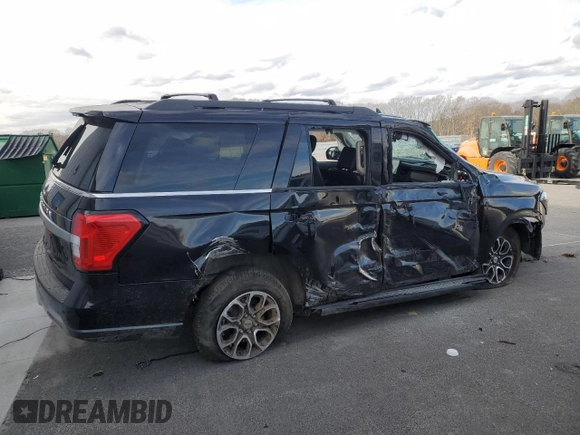 2024 Ford Expedition XLT z VIN 1FMJU1J84REA35560, wystawiony jako Copart lot #89156345 z przebiegiem 21 946 mil mil oraz Czysty tytuł • Clean title. Historia ofert i sprzedaży dostępna na DreamBid. Obrazek 3.