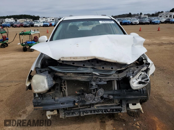 2008 Kia Spectra EX with VIN KNAFE121885516142, listed as a Copart auction lot 47622295 with 184,822 mi miles and Salvage Title. Bid and sale history available at DreamBid. Image 5.