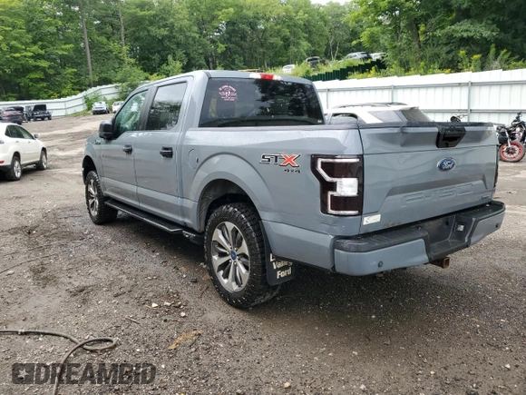 2019 Ford F-150 XL with VIN 1FTEW1EP1KKE43619, listed as a Copart auction lot 65517764 with 84,214 mi miles and Non Repairable. Bid and sale history available at carsss.com. Image 2.