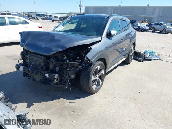 2017 Hyundai Tucson Sport z VIN KM8J33A25HU562988, wystawiony jako IAAI lot #41755874 z przebiegiem 112 000 mil mil oraz . Historia ofert i sprzedaży dostępna na DreamBid. Obrazek 19.