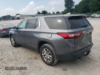 2019 Chevrolet Traverse LT Cloth z VIN 1GNERGKW7KJ141156, wystawiony jako Copart lot #62134795 z przebiegiem 116 311 mil mil oraz Szkoda całkowita • Salvage title. Historia ofert i sprzedaży dostępna na DreamBid. Obrazek 2.
