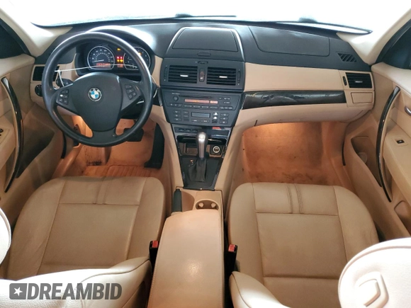 2008 BMW X3 3.0si with VIN WBXPC93478WJ18177, listed as a Copart auction lot 56006565 with 114,244 mi miles and Clean Title. Bid and sale history available at DreamBid. Image 8.