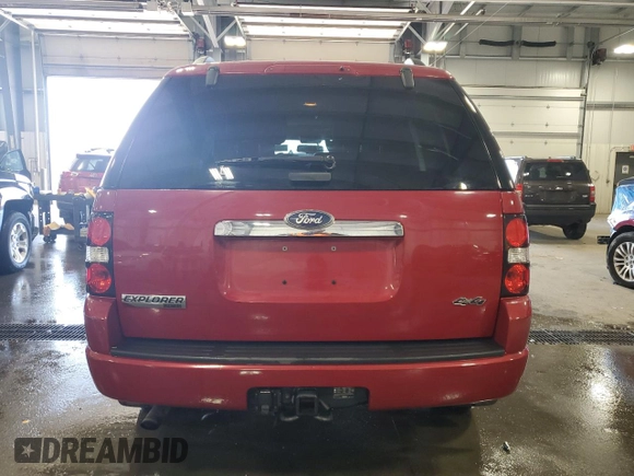 2010 Ford Explorer Limited with VIN 1FMEU7F82AUB03104, listed as a Copart auction lot 62063464 with 105,267 mi miles and Salvage Title. Bid and sale history available at carsss.com. Image 6.