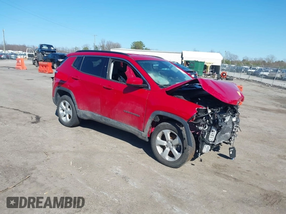 2018 Jeep Compass Altitude with VIN 3C4NJCBB0JT471301, listed as a IAAI auction lot 41859871 with 81,082 mi miles and . Bid and sale history available at DreamBid. Image 1.