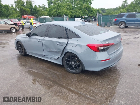 2023 Honda Civic Sport with VIN 2HGFE2F54PH512202, listed as a IAAI auction lot 42331949 with 44,568 mi miles and . Bid and sale history available at DreamBid. Image 3.