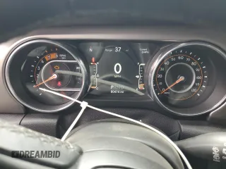 2021 Jeep Wrangler Unlimited Willys with VIN 1C4HJXDM8MW603982, listed as a Copart auction lot 52986495 with 80,474 mi miles and Salvage title. Bid and sale history available at DreamBid. Image 9.