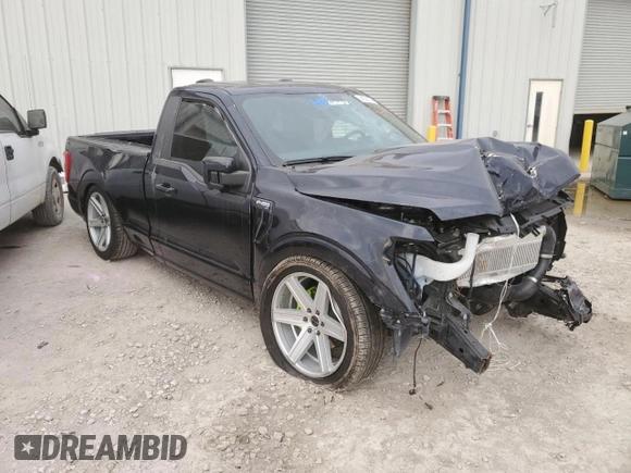 2023 Ford F-150 XL with VIN 1FTMF1C59PKD62145, listed as a Copart auction lot 84638074 with Not Provided miles and Salvage Title. Bid and sale history available at carsss.com. Image 4.