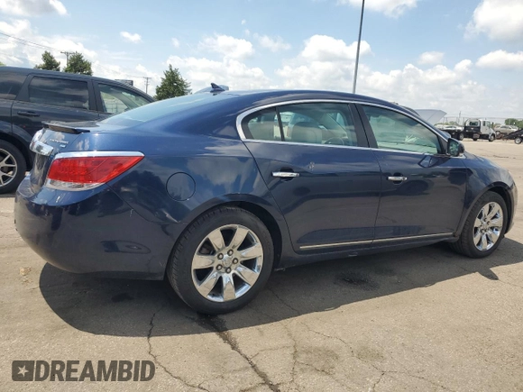 2011 Buick LaCrosse CXL with VIN 1G4GC5GC8BF222865, listed as a Copart auction lot 59014345 with 158,321 mi miles and Salvage title. Bid and sale history available at DreamBid. Image 3.