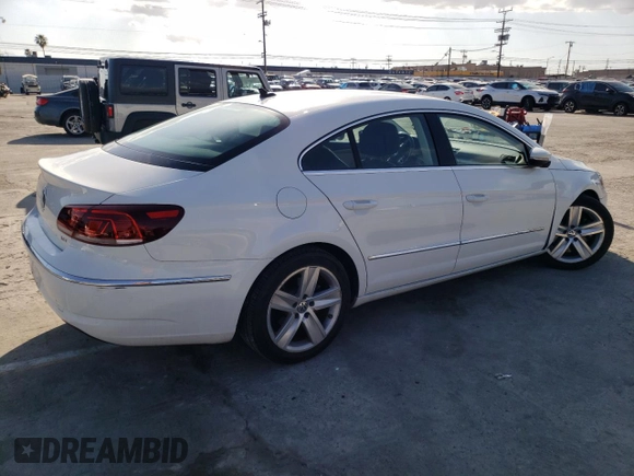 2015 Volkswagen CC R-Line with VIN WVWBP7AN1FE819246, listed as a Copart auction lot 48734894 with 88,651 mi miles. Bid and sale history available at carsss.com. Image 3.