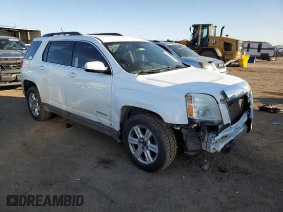 2015 GMC Terrain SLE with VIN 2GKFLWE32F6286204, listed as a Copart auction lot 48390255 with 130,381 mi miles and Salvage Title. Bid and sale history available at DreamBid. Image 4.