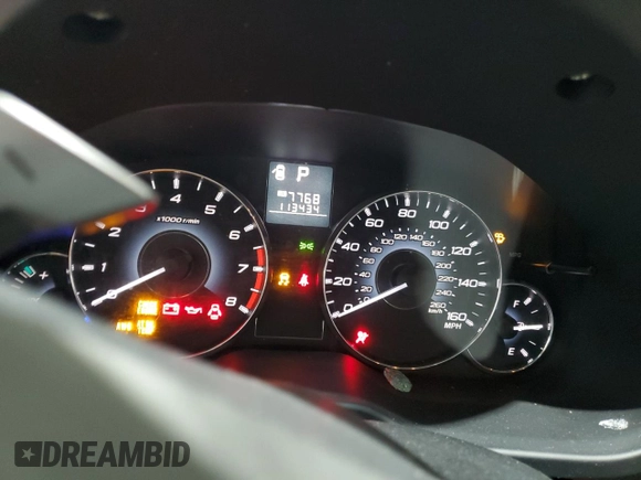 2011 Subaru Outback Limited Power Moon with VIN 4S4BRDLC9B2436716, listed as a Copart auction lot 50954425 with 113,434 mi miles and Salvage title. Bid and sale history available at DreamBid. Image 9.