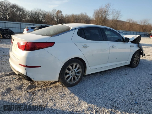 2015 Kia Optima EX with VIN 5XXGN4A77FG406786, listed as a Copart auction lot 87642785 with 177,177 mi miles and Salvage Title. Bid and sale history available at carsss.com. Image 3.