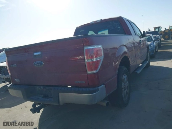 2014 Ford F-150 XL with VIN 1FTEX1CM9EFB16548, listed as a IAAI auction lot 41743490 with 232,325 mi miles. Bid and sale history available at carsss.com. Image 4.