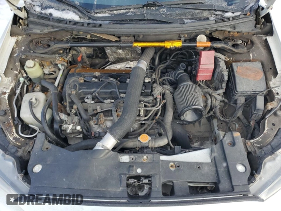 2010 Mitsubishi Lancer Evolution GSR with VIN JA32W8FV4AU604717, listed as a Copart auction lot 83896464 with 140,502 mi miles and Salvage Title. Bid and sale history available at DreamBid. Image 11.