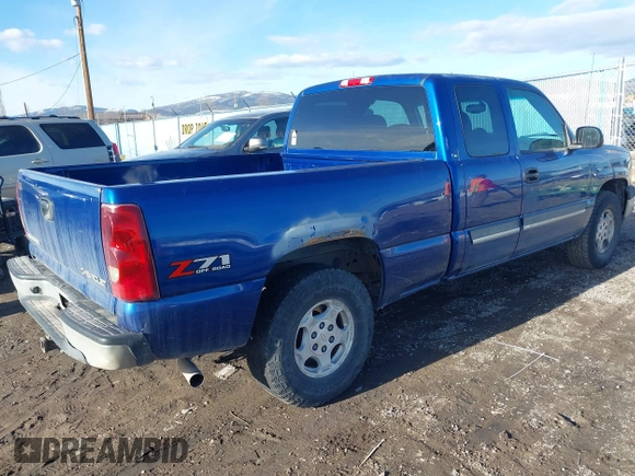 2003 Chevrolet Silverado 1500 LS with VIN 1GCEK19V73E279426, listed as a IAAI auction lot 41712046 with 205,553 mi miles. Bid and sale history available at carsss.com. Image 4.