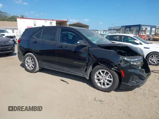 2024 Chevrolet Equinox LS z VIN 3GNAXHEG6RL197204, wystawiony jako IAAI lot #42175554 z przebiegiem 20 332 mil mil oraz . Historia ofert i sprzedaży dostępna na DreamBid. Obrazek 1.