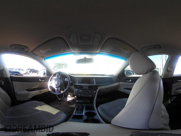 2018 Kia Optima LX with VIN 5XXGT4L30JG258392, listed as a IAAI auction lot 41987874 with 65,616 mi miles and . Bid and sale history available at carsss.com. Image 18.