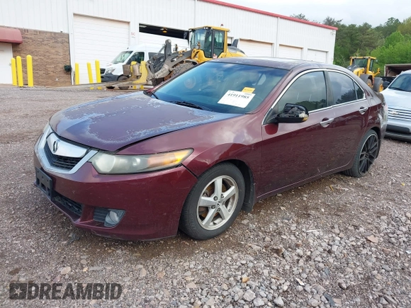 2009 Acura TSX with VIN JH4CU26699C033839, listed as a IAAI auction lot 41911985 with 163,987 mi miles. Bid and sale history available at carsss.com. Image 2.
