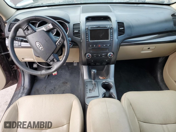 2011 Kia Sorento EX with VIN 5XYKUDA23BG037819, listed as a Copart auction lot 50608335 with 120,445 mi miles and Salvage Title. Bid and sale history available at DreamBid. Image 8.