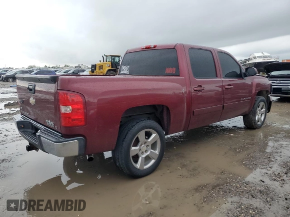 2008 Chevrolet Silverado 1500 1LT with VIN 3GCEC13068G264071, listed as a Copart auction lot 51111545 with Not Provided miles and Salvage Title. Bid and sale history available at DreamBid. Image 3.
