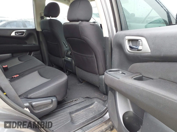 2017 Nissan Pathfinder SL with VIN 5N1DR2MM6HC672523, listed as a IAAI auction lot 42165353 with 155,123 mi miles and . Bid and sale history available at DreamBid. Image 8.