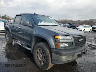 2012 GMC Canyon SLE2 with VIN 1GTH6PFE5C8147076, listed as a Copart auction lot 83698534 with 153,668 mi miles and Clean Title. Bid and sale history available at carsss.com. Image 4.