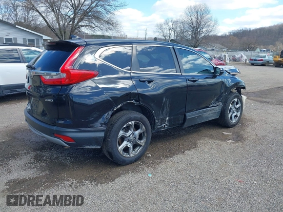 2017 Honda CR-V EX with VIN 5J6RW2H54HL010116, listed as a IAAI auction lot 41878602 with 177,986 mi miles. Bid and sale history available at carsss.com. Image 4.