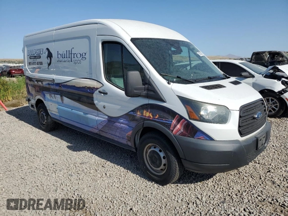 2015 Ford Transit with VIN 1FTNE2CG1FKA40998, listed as a Copart auction lot 60338605 with 77,895 mi miles and Salvage title. Bid and sale history available at DreamBid. Image 4.