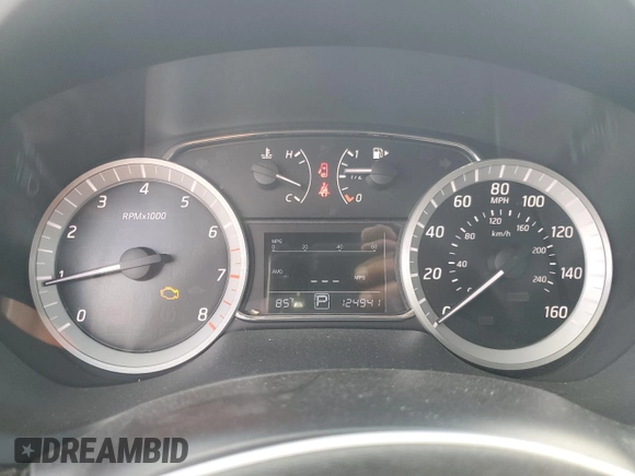 2014 Nissan Sentra SV with VIN 3N1AB7AP5EY286480, listed as a Copart auction lot 55511445 with 124,941 mi miles and Salvage Title. Bid and sale history available at DreamBid. Image 9.
