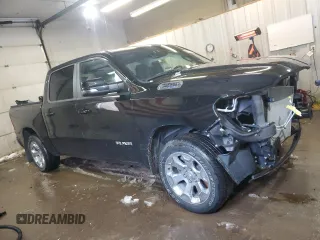 2024 Ram 1500 Big Horn z VIN 1C6SRFFT3RN105058, wystawiony jako Copart lot #46500315 z przebiegiem 25 112 mil mil oraz Szkoda całkowita • Salvage title. Historia ofert i sprzedaży dostępna na DreamBid. Obrazek 4.