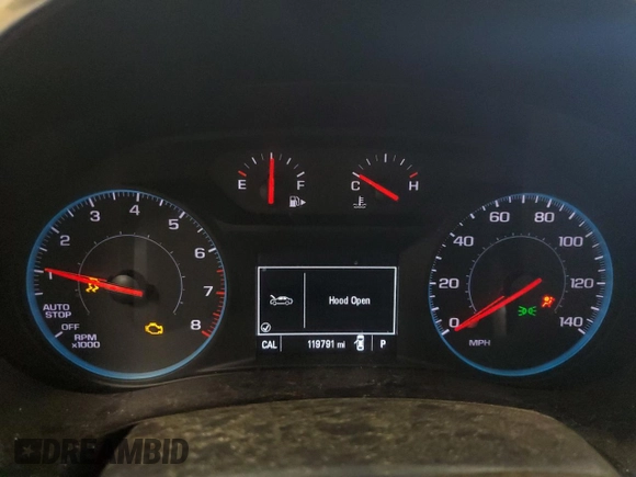 2020 Chevrolet Malibu LT with VIN 1G1ZD5ST3LF108526, listed as a Copart auction lot 49034055 with 119,791 mi miles and Salvage Title. Bid and sale history available at DreamBid. Image 9.