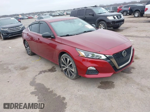 2019 Nissan Altima 2.5 SR with VIN 1N4BL4CV8KC130694, listed as a IAAI auction lot 41470674 with 44,827 mi miles. Bid and sale history available at carsss.com. Image 1.