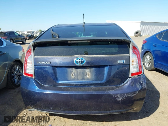2012 Toyota Prius One with VIN JTDKN3DU6C1508691, listed as a IAAI auction lot 42137990 with 271,382 mi miles. Bid and sale history available at carsss.com. Image 16.