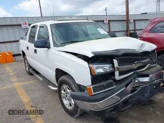2003 Chevrolet Avalanche with VIN 3GNEC13TX3G290148, listed as a IAAI auction lot 41966678 with 259,476 mi miles and . Bid and sale history available at DreamBid. Image 1.