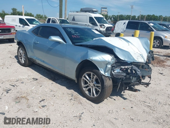 2015 Chevrolet Camaro LS z VIN 2G1FB1E30F9286632, wystawiony jako IAAI lot #41933048 z przebiegiem 164 493 mil mil oraz . Historia ofert i sprzedaży dostępna na DreamBid. Obrazek 1.