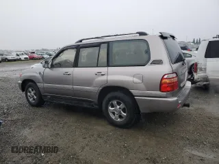 2001 Toyota Land Cruiser with VIN JTEHT05J912006666, listed as a Copart auction lot 43652635 with 0 mi miles and Clean Title. Bid and sale history available at carsss.com. Image 2.