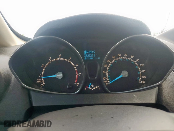 2019 Ford Fiesta SE with VIN 3FADP4BJ5KM118481, listed as a Copart auction lot 53489695 with 68,021 mi miles and Salvage Title. Bid and sale history available at carsss.com. Image 9.