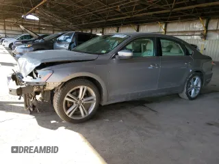 2013 Volkswagen Passat SE with VIN 1VWBN7A36DC125985, listed as a Copart auction lot 47216185 with 149,990 mi miles and Salvage title. Bid and sale history available at DreamBid. Image 1.