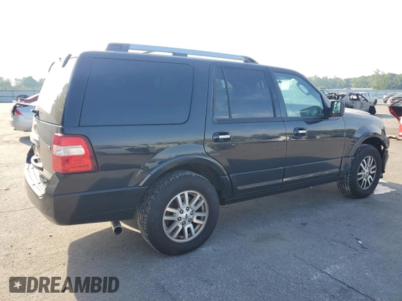 2012 Ford Expedition Limited with VIN 1FMJU2A57CEF17300, listed as a Copart auction lot 54051065 with 323,806 mi miles and Salvage title. Bid and sale history available at DreamBid. Image 3.