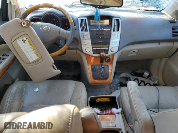 2006 Lexus RX with VIN 2T2GA31U96C047861, listed as a Copart auction lot 46599555 with 293,563 mi miles and Salvage Title. Bid and sale history available at carsss.com. Image 8.