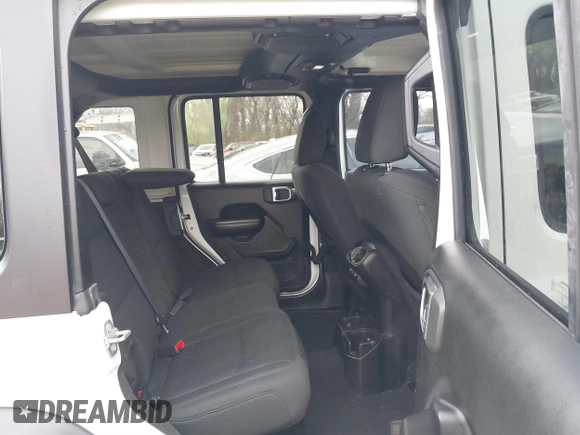 2018 Jeep Wrangler Unlimited Sport z VIN 1C4HJXDN3JW142453, wystawiony jako IAAI lot #41889589 z przebiegiem 53 693 mil mil oraz . Historia ofert i sprzedaży dostępna na DreamBid. Obrazek 8.