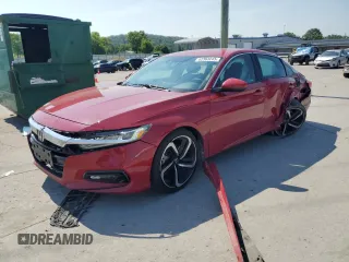 2019 Honda Accord Sport with VIN 1HGCV1F32KA020688, listed as a Copart auction lot 62363245 with 56,610 mi miles and Salvage title. Bid and sale history available at DreamBid. Image 1.