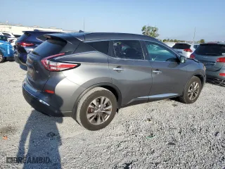 2015 Nissan Murano SV with VIN 5N1AZ2MG5FN224336, listed as a Copart auction lot 51897145 with 90,544 mi miles and Salvage Title. Bid and sale history available at carsss.com. Image 3.